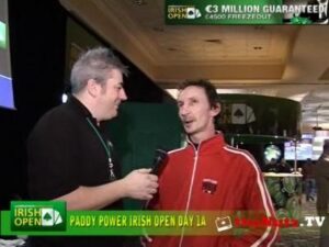 Irish Open 2008 Day 1a – Pat Murray and Ciaran OLeary