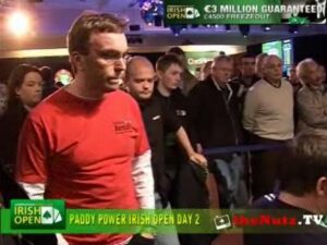 Irish Open 2008 Day 2 – Chip and a chair