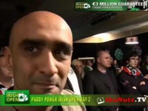 Irish Open 2008 Day 2 – Chris Pedigew Bubble Burstee