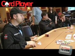 Tournament Action: Daniel Negreanu