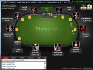 Titan Poker $500 added – 12th July, 2/4