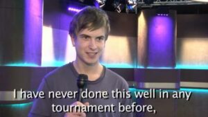 Viktor Blom interview after big win in Bahamas