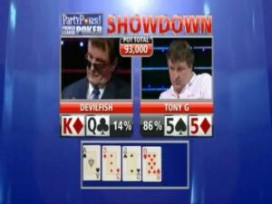 LOL! Devilfish has a few nice wordS for Tony Gs trash talk