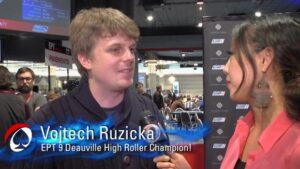 EPT9 Deauville: High Roller Champion Vojtech Ruzic
