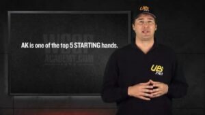 Poker Academy Chapter 1 Lesson 8 &amp;#8211; Playing A-K