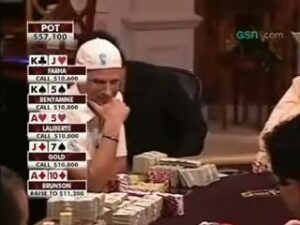 Doyle Brunson vs Guy Laliberte &amp;#8211; 820k pot