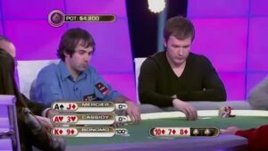 Jason Mercier tries Crazy Bluff vs Bonomo