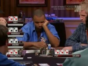 Phil Hellmuth gets kicked out from the table by Ph