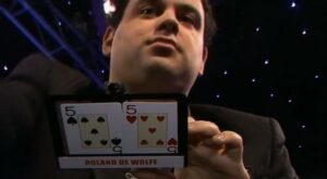 Phil Hellmuth vs Roland De Wolfe great fold