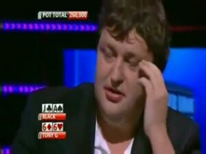 Tony G makes a big mistake