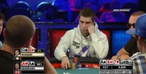 Daniel Negreanu incredibly unlucky