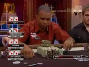 Antonius poker bluff on Phil Ivey