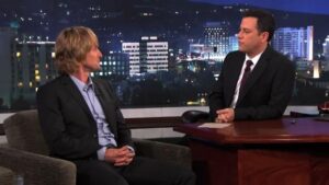 Owen Wilson talks poker home game on Jimmy Kimmel Live