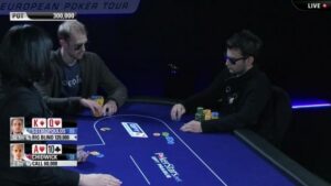 EPT 10 Prague: Final Table Feature Hand 2 &amp;#8211; Sotiropulos vs Chidwick