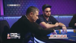 Bryn Kenney great read and bluff vs Troyanovskiy