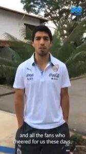 Luis Suarez impressions after victory over England