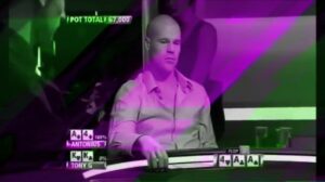 Patrik Antonius checks full house to river vs Tony G