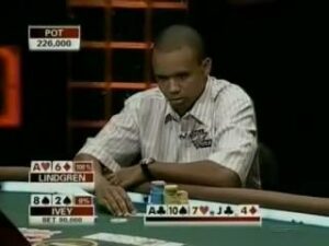 Phil Ivey and Erick Lindgren Going at It