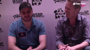 Robert Mizrachi on second bracelet and PPC