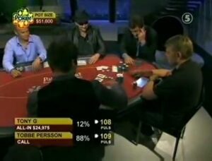 Tony G vs Tobbe Persson &amp;#8211; All in