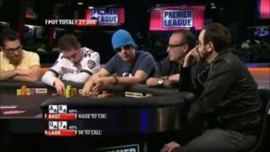 Phil Laak huge overbet vs Brian Rast