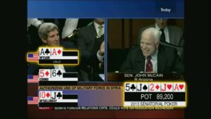 Poker Challenge with Senator John McCain