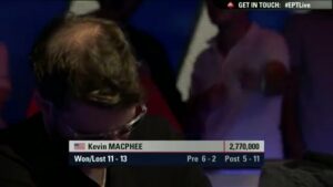 EPT11 London Main Event: Final Table Live – Part 4