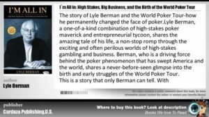 Book Review: I&amp;#8217;m All In by Lyle Berman