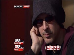 Jason Mercier Perplexed against Phil Laak