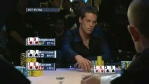 Antonius Makes a Solid Call against Bergstroem