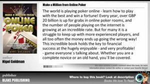 Book Review &amp;#8211; Make a Million from Online Poker