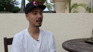 David Chino Rheem at the Bahams