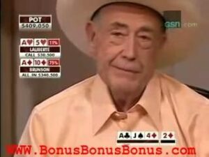 HSP &amp;#8211; Laliberte vs Brunson in a 818k Pot