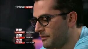 Party Poker Premier League-Mizzi in a Bad Spot Against Antonio