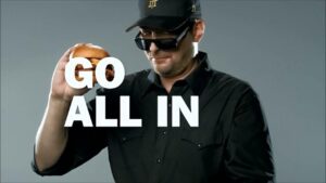 Phil Hellmuth Thickburgers Commercial