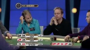 Phil Laak Almost Pulls the Trigger