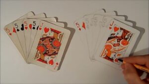 Realism Drawing Challenge &amp;#8211; Poker Cards