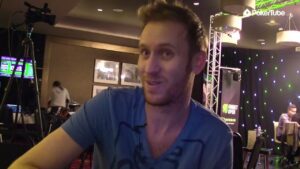 Tim van de Riet with PokerTube &amp;#8211; Unibet London