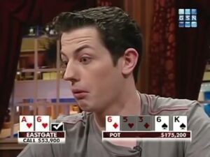 Tom Dwan vs Peter Eastgate-Priceless Face