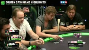Unibet Golden Cash Game &amp;#8211; Flush no Good for Isildur1