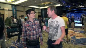 PCA 2015: Naoyo Kihara Photobombed by Negreanu