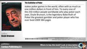 Book Review &amp;#8211; The Godfather of Poker