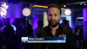 Daniel Negreanu &amp;#8211; Influence of Pot Size