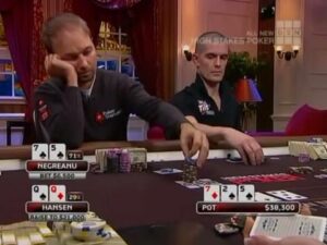 Daniel Negreanu Hits Good vs Gus Hansen