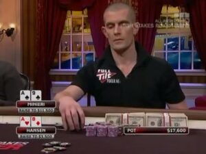 Dario Minieri Going after Gus Hansen