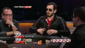Phil Laak Makes Crazy Move vs Brian Rast