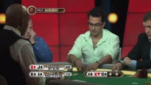 Esfandiari and Tony G Clash in a Big Pot