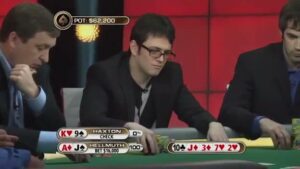 Ike Haxton Gets Stubborn against Phil Hellmuth