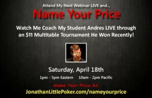Free Webinar with Jonathan Little &amp;#8211; Tournament Review for Andres