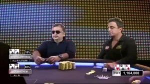 Mikhail Smirnov Overvaluing Second Pair vs Joe Hachem